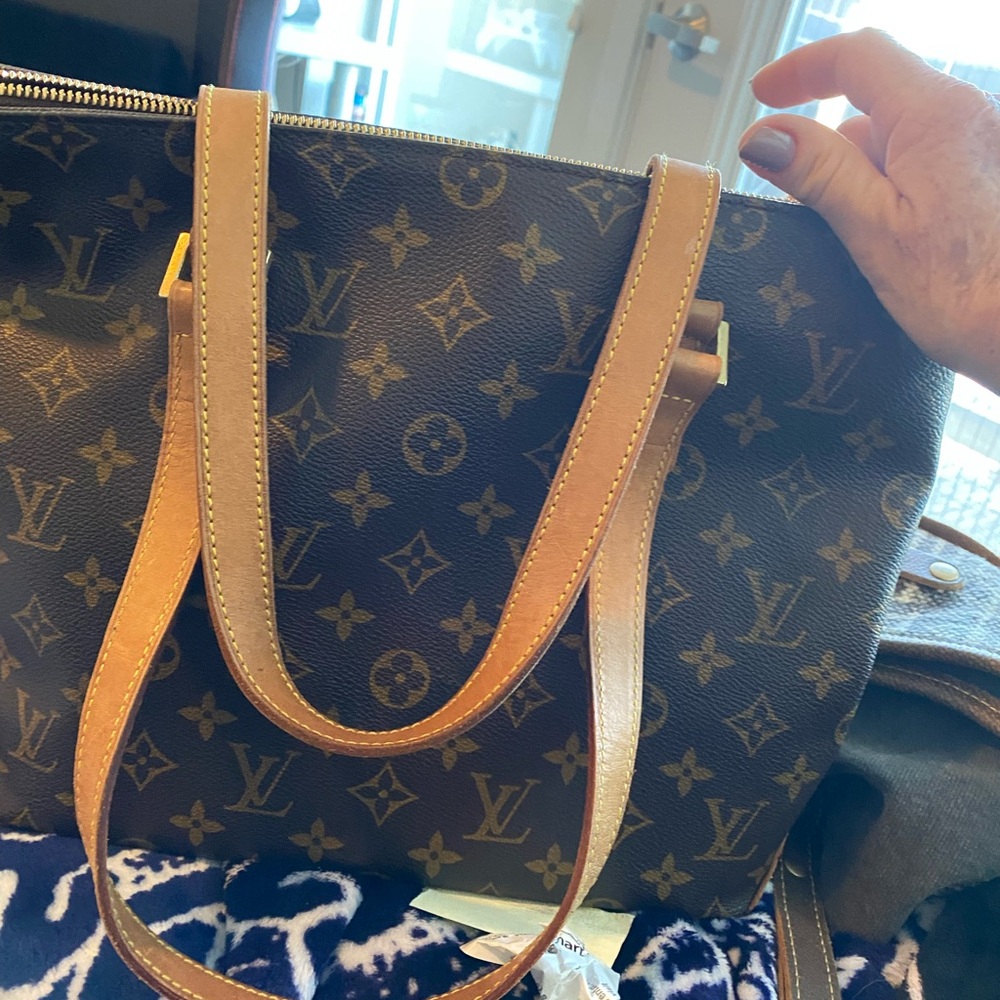 Louis Vuitton Brown Monogram Tote